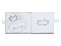 Preview: CD/USB Case 15x15 cm. Weiss, Grau